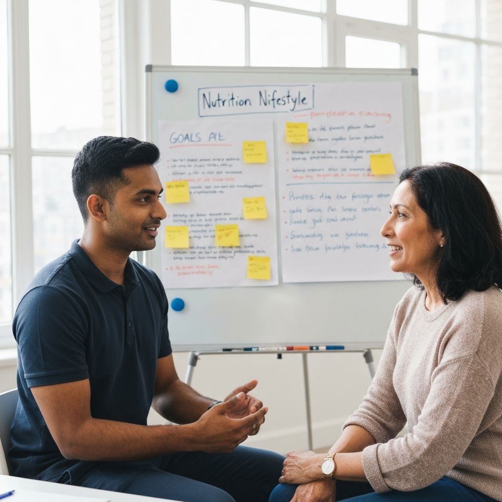 Nutrition consultation session